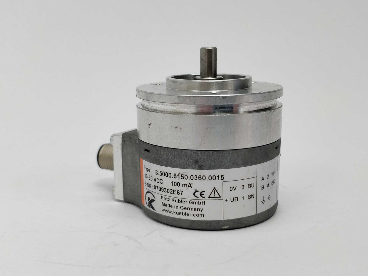 Kübler 8.5000.6150.0360.0015 Encoder 10-30VDC 100mA