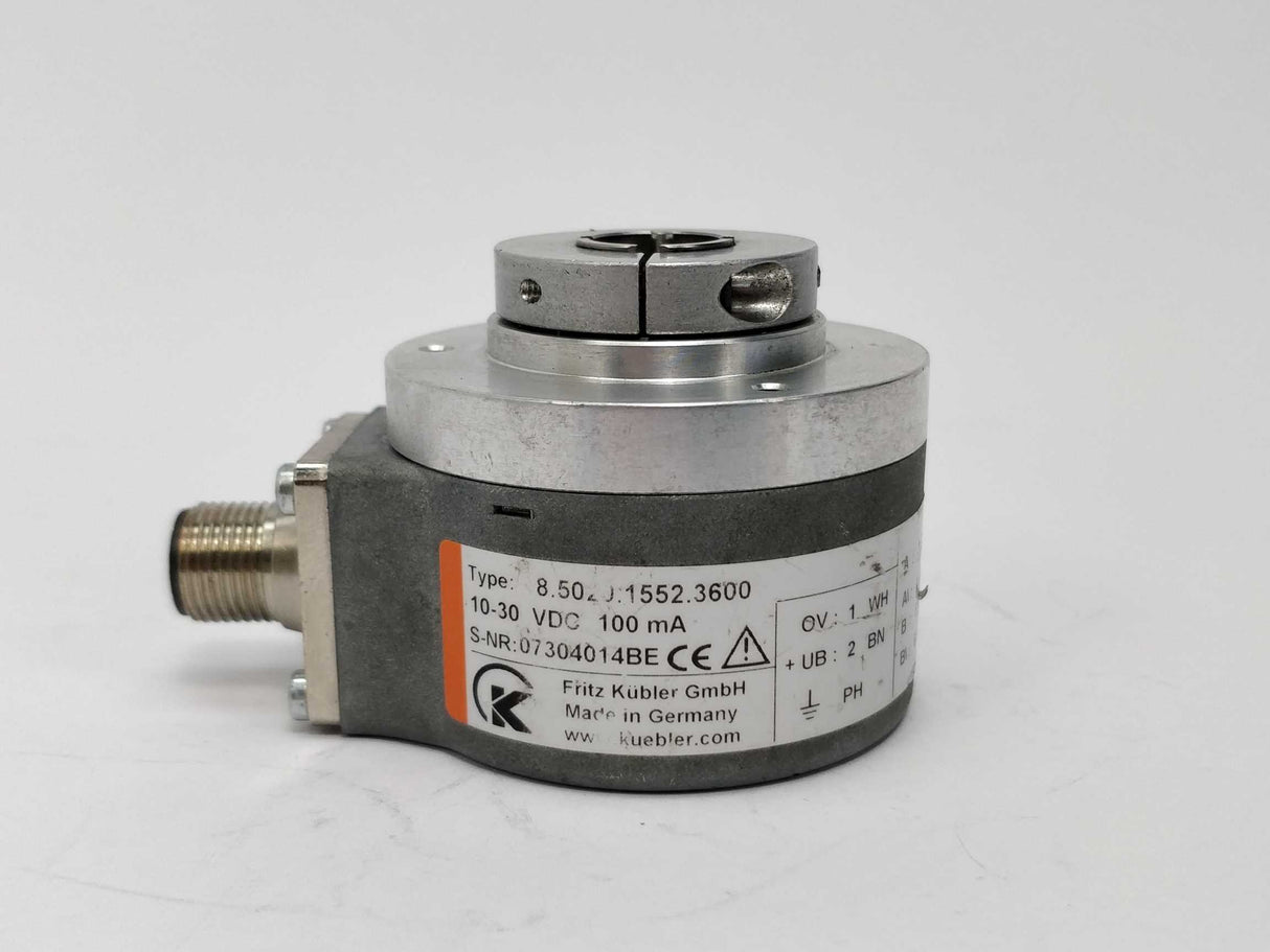 Kübler 8.5020.1552.3600 Encoder 10-30VDC 100mA