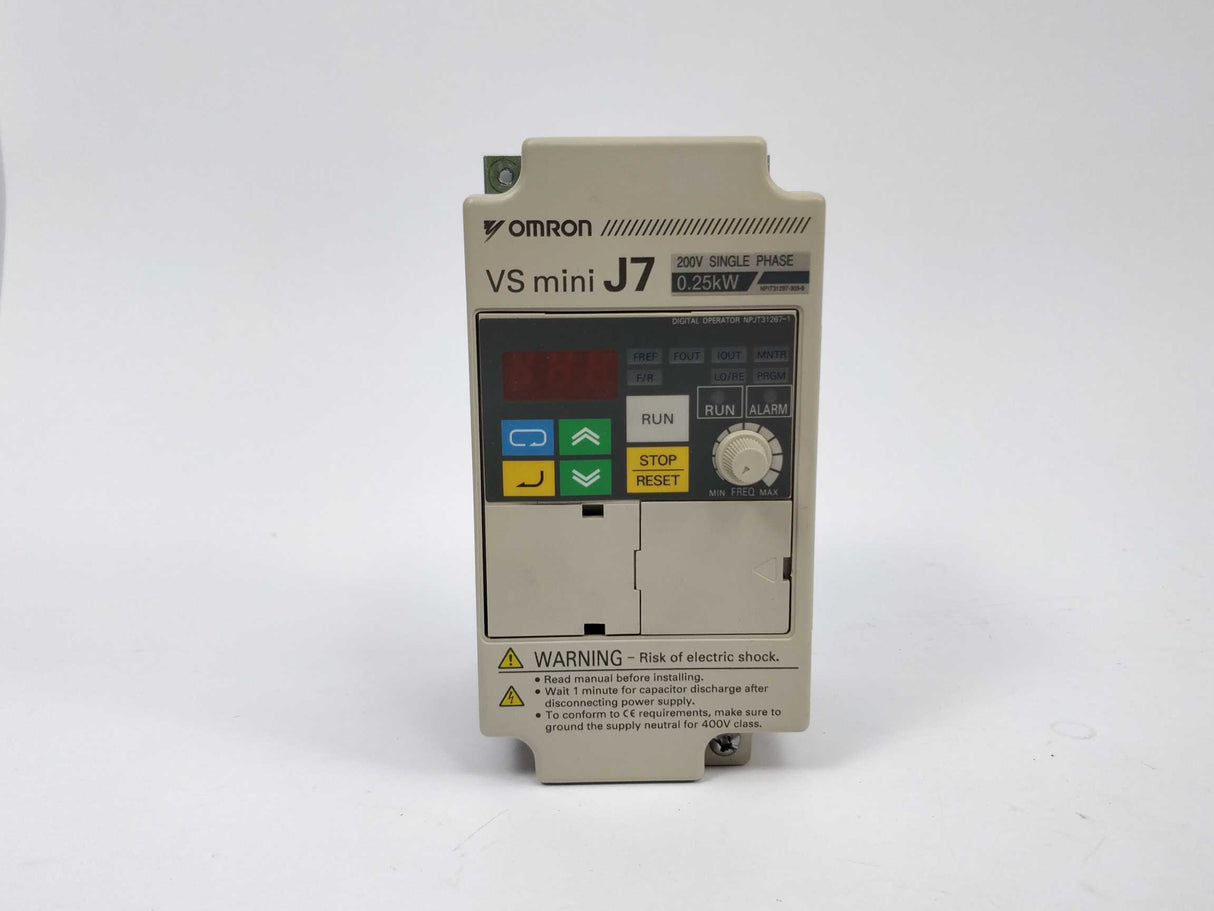 OMRON CIMR-J7AZB0P2 VS mini J7, Spec:B0P20