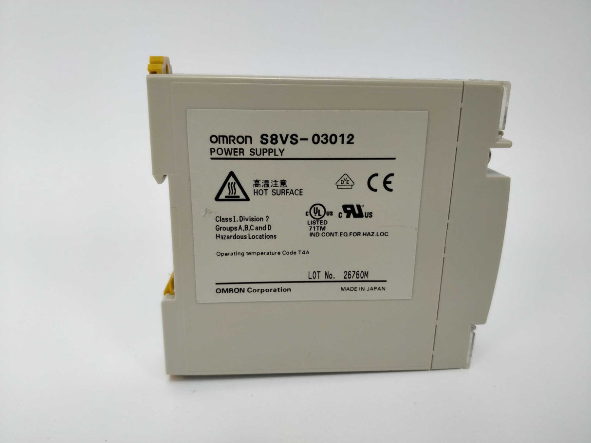 OMRON S8VS-03012 12V 2,5 A Power supply