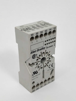 Allan Bradley 700-HN203 Relay socket 10A 400VAC ser:A