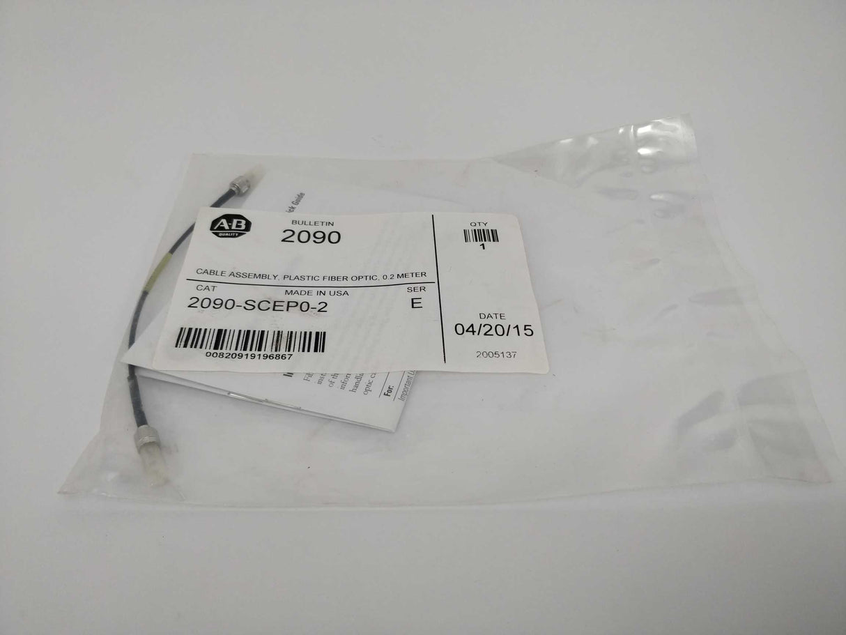 AB 2090-SCEP0-2 Cable assembly 0,2 m, Ser.E