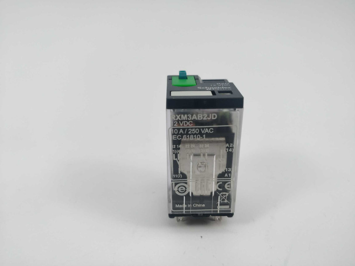 Schrack/Schneider  RXM3AB2JD Relay with socket