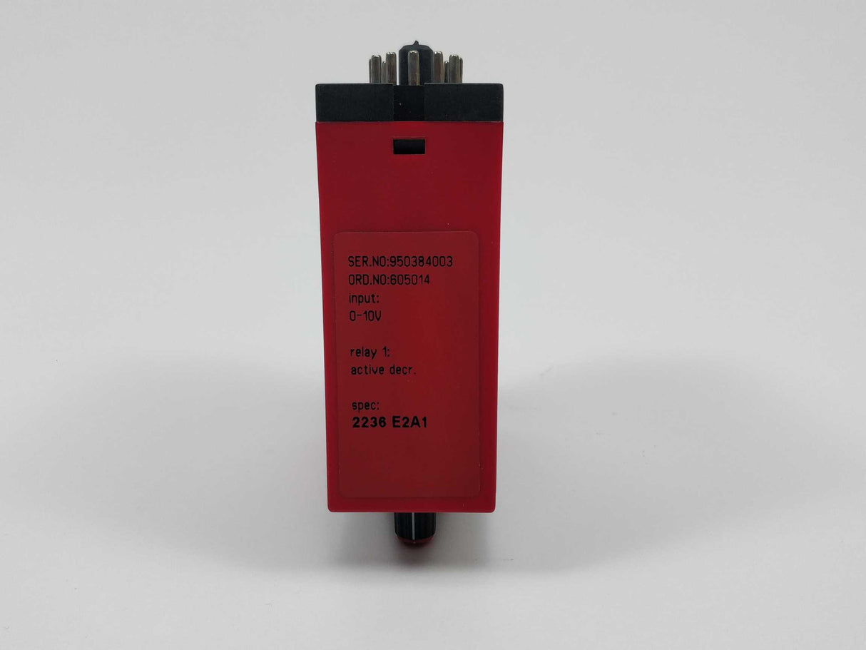 PR Electronics 2236 E2A1 Limit switch, Ser: 950384002