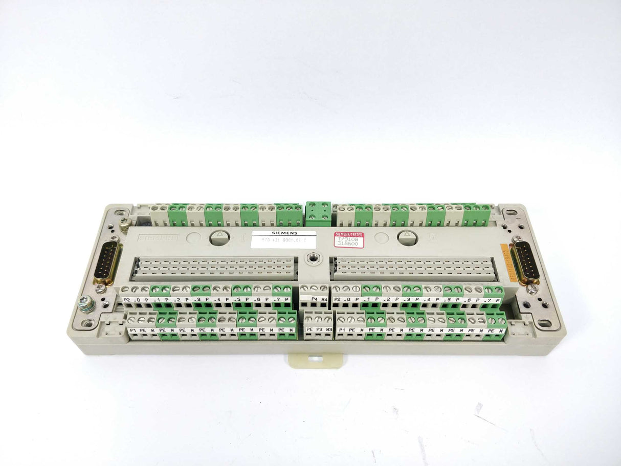 Siemens 6FX1142-4BA02 DMP I/O MODULE 16I+16O ver.D + 6FX1142-1BA00 ver.C