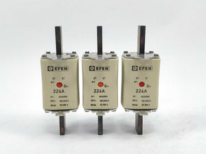 Efen 350350140 Fuse 224A 500V gL NH1 120kA 3Pcs.