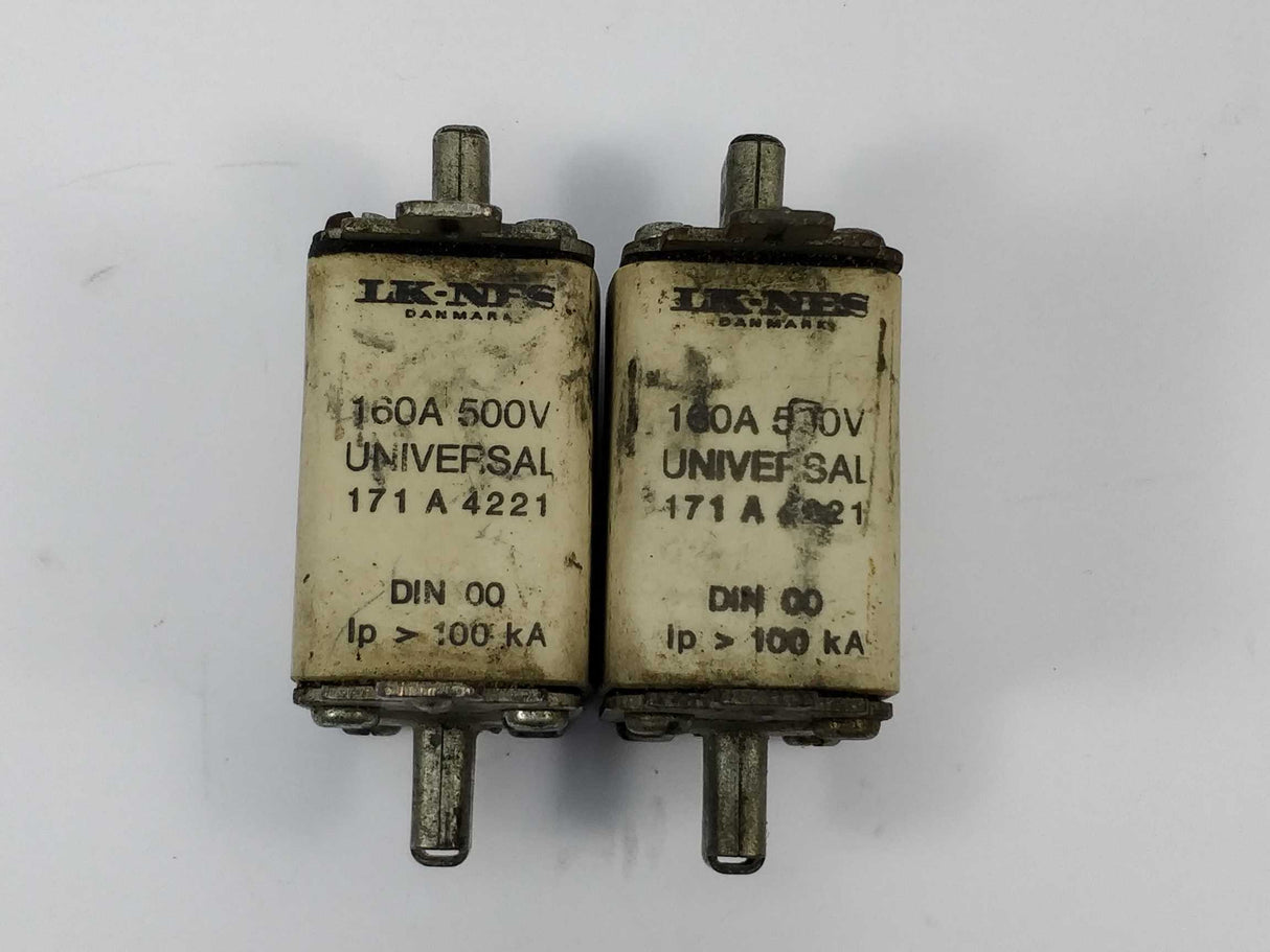 LK/Bussmann 171A4221 Fuse 160A 500V universal 2 Pcs.