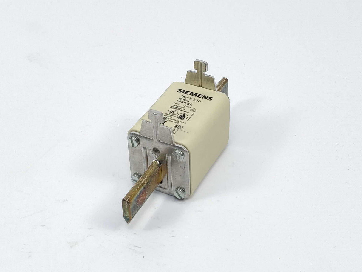 Siemens 3NA3236 Fuse 160A 500V NH2 gG