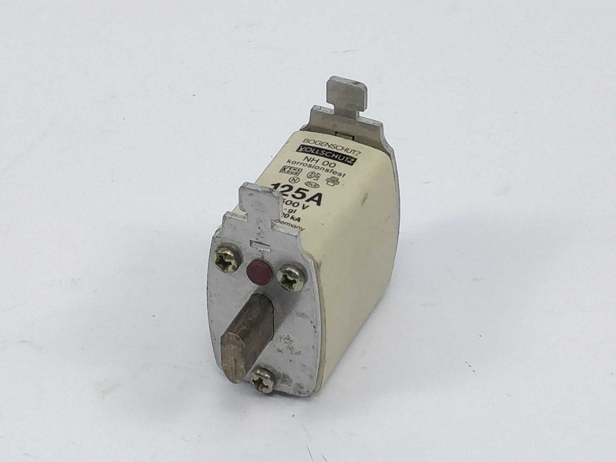 Bogenschütz Vollschutz  2450 Fuse 125A 500V NH00 gL 120kA