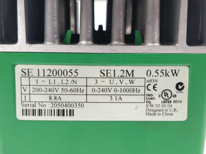 Control Techniques SE 11200055 Single Phase Inverter 0.55kW