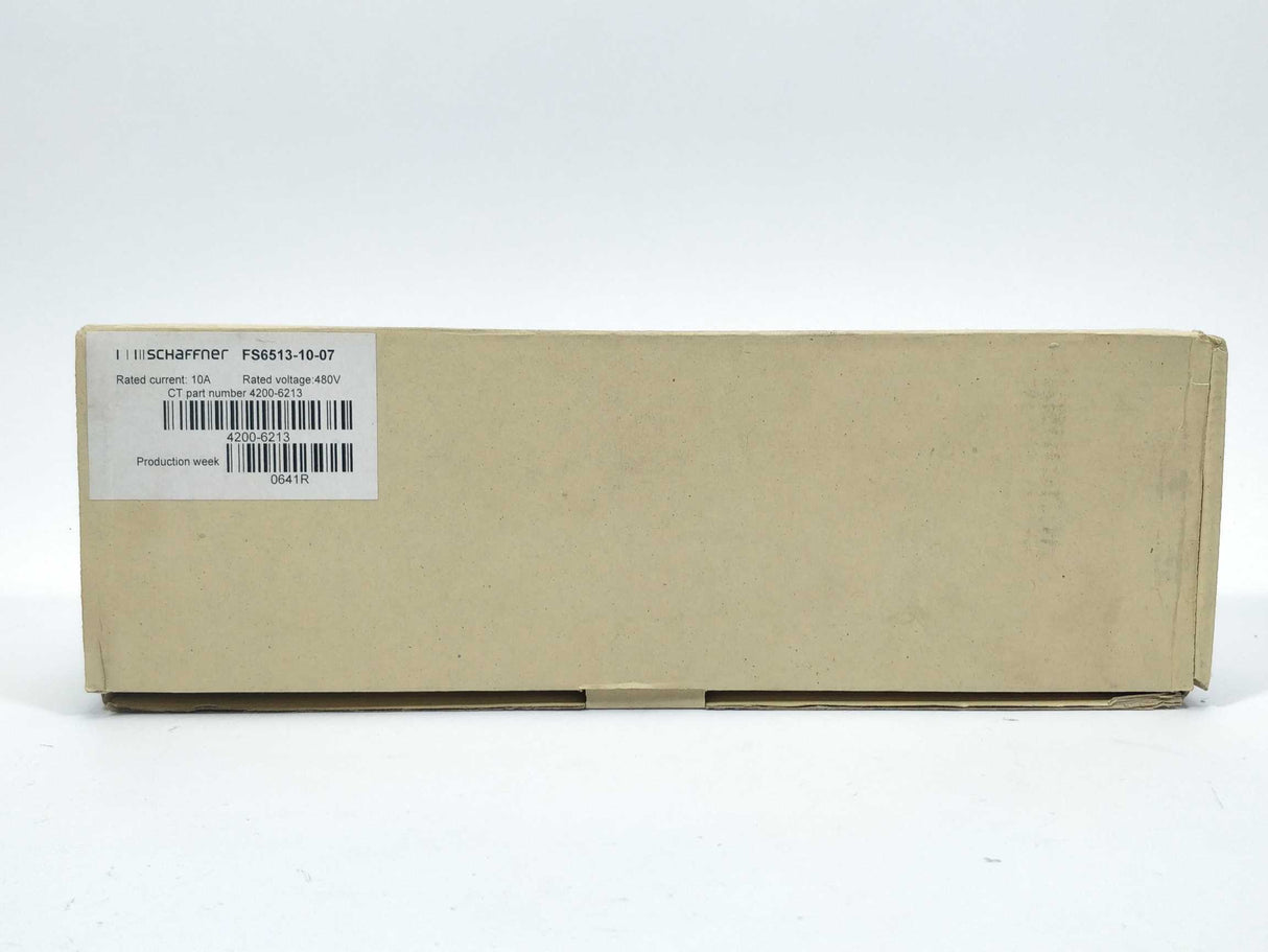 SCHAFFNER FS6513-10-07 RFI Filter 4200-6213