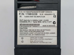 Danfoss 178B3228 VLT 2800 1.3kVA, T/C: VLT2805PS2B20STR1DBF1