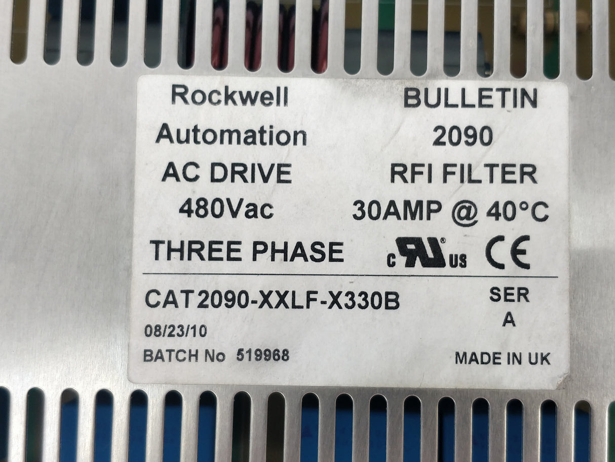 AB 2090-XXLF-X330B AC drive Ser. A, RFI Filter