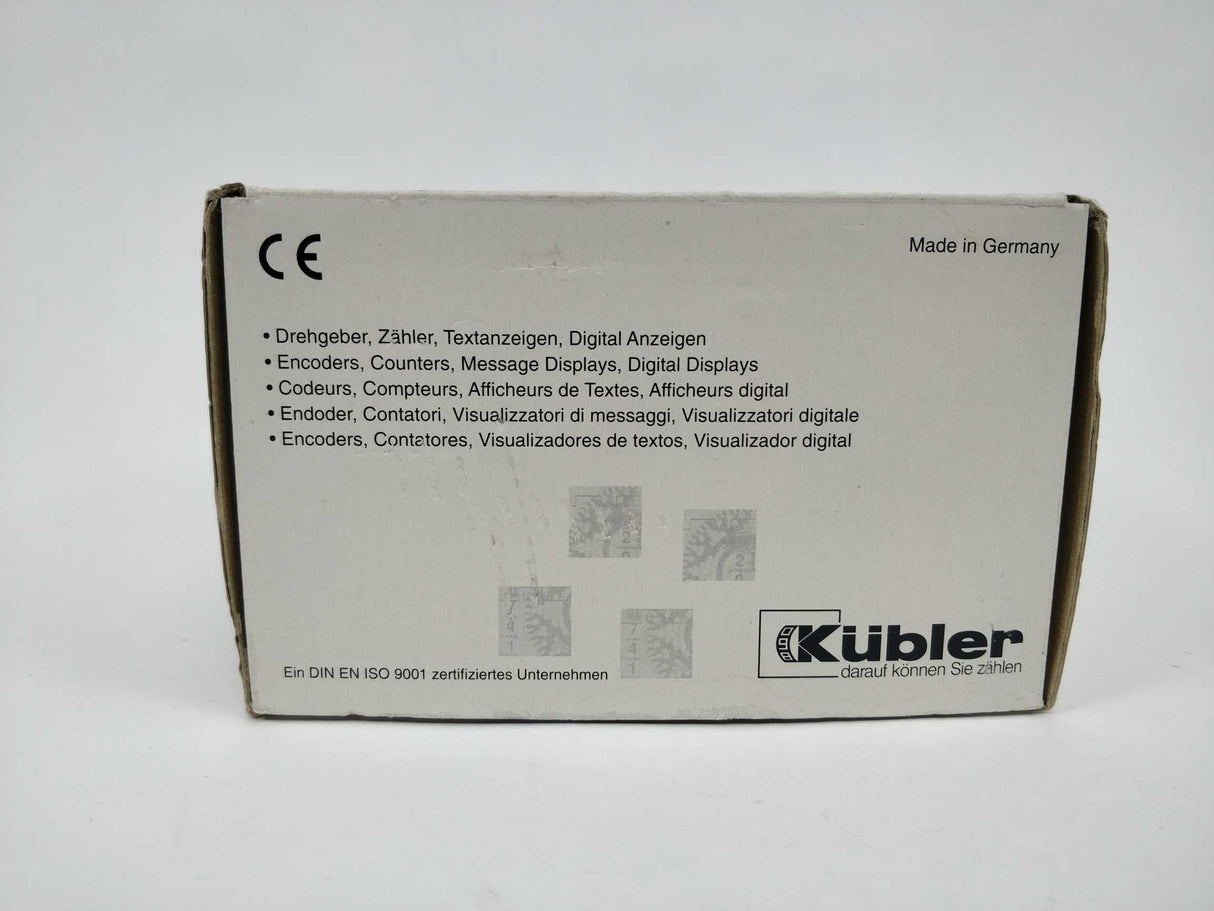 Kübler 8.5822.1621.3600 10-30VDC 125mA encoder