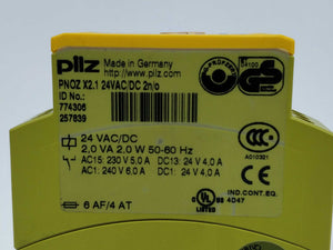 Pilz 774306 PNOZ X2.1 24VAC/DC 2n/o