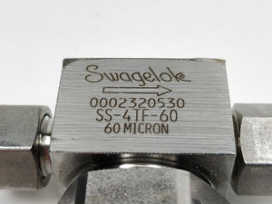 Swagelok SS-4TF-60 Stainless Steel Tee-Type Particulate Filter