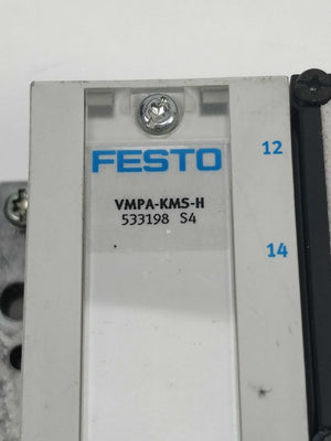 Festo 533198 VMPA-KMS-H Hood with VMPA1-VI & 662987