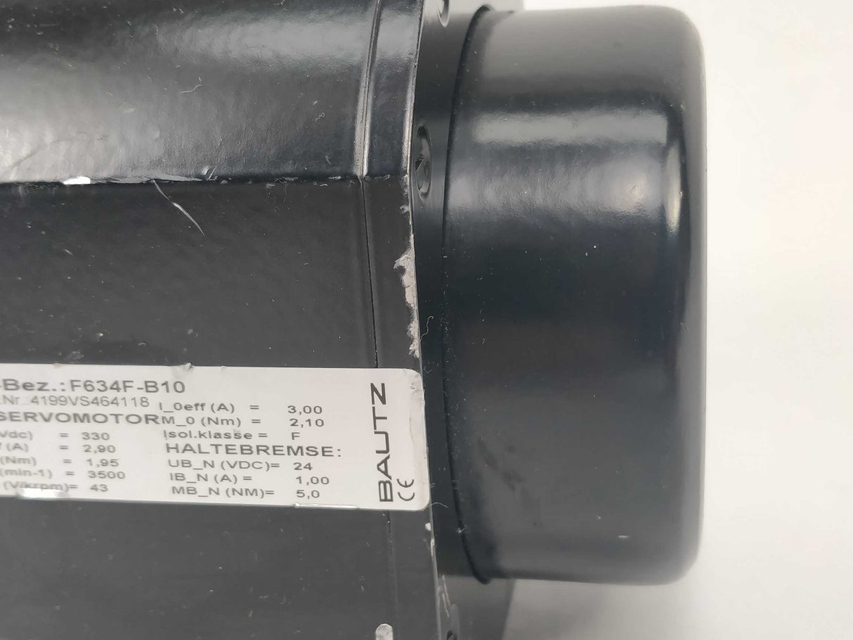 BAUTZ F634F-B10 AC servo motor