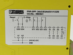 Phoenix Contact 2963941 PSR-SPP-24UC/ESA4/3X1/1X2/B