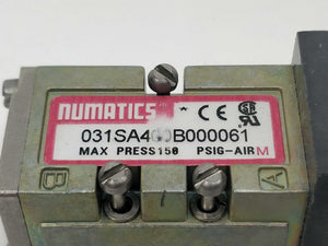 NUMATICS 031SA400B000061 Direct Single Solenoid Valve