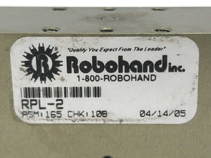 Robohand RPL-2 2 jaw precision parallel gripper