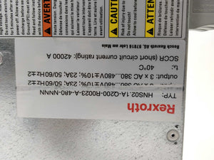 Rexroth R911315176 HNS02.1A-Q200-R0023-A-480-NNNN IndraDrive