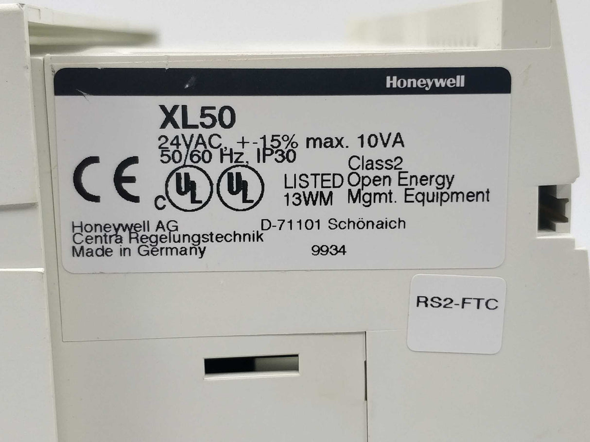 Honeywell XL50 HVAC programmable controller