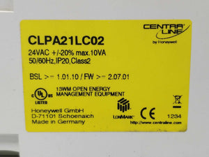 Centra Line / Honeywell CLPA21LC02 Panther Controller