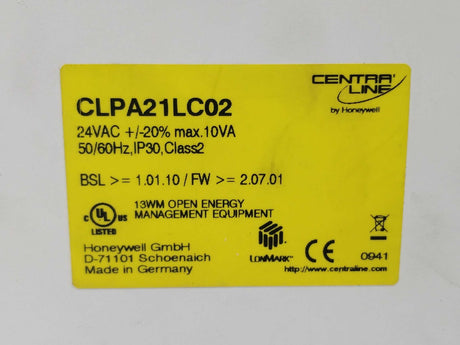 Centra Line / Honeywell CLPA21LC02 Panther Controller