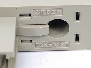 OMRON G2R-2-SND Relay 24VDC with P2RF-08-E relay socket