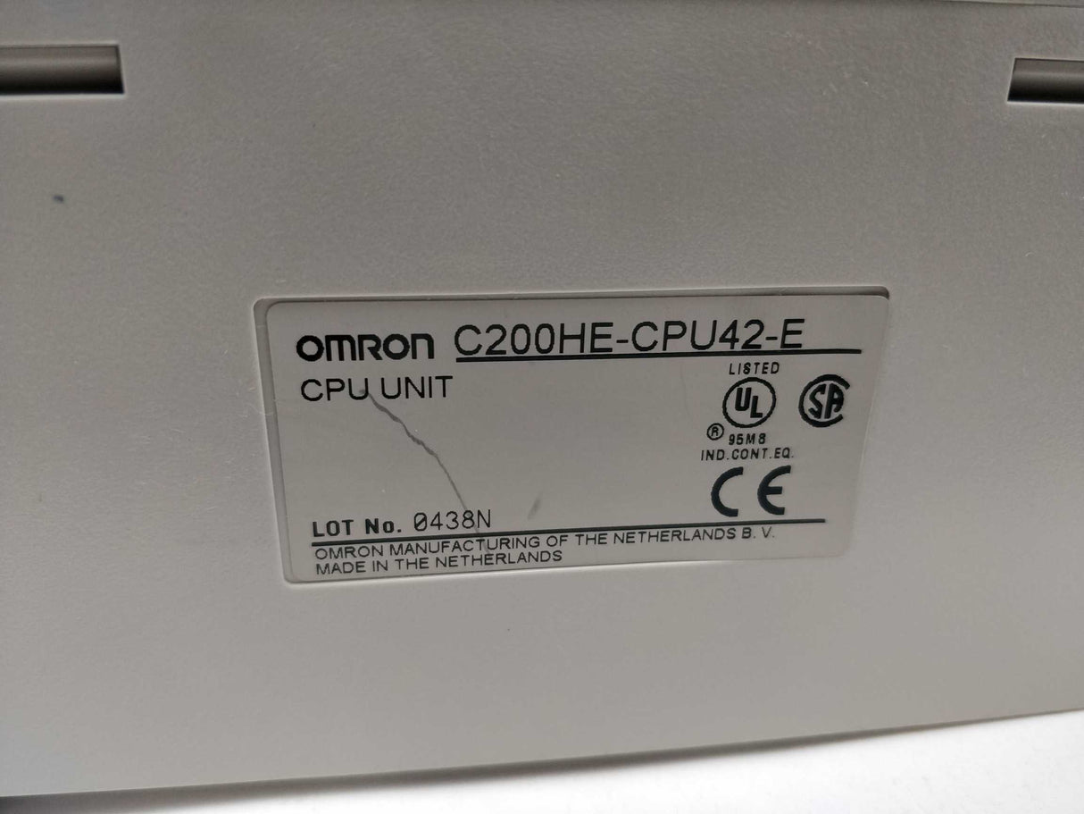 OMRON C200HE-CPU42-E CPU Unit