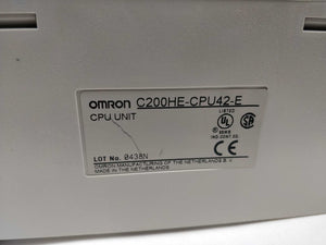 OMRON C200HE-CPU42-E CPU Unit