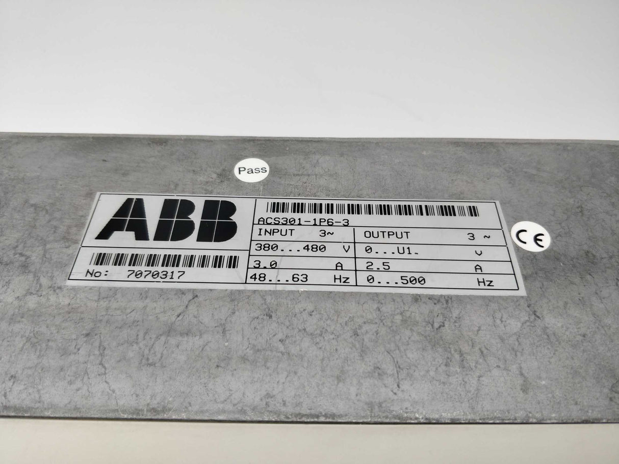 ABB ACS301-1P6-3 ACS 300