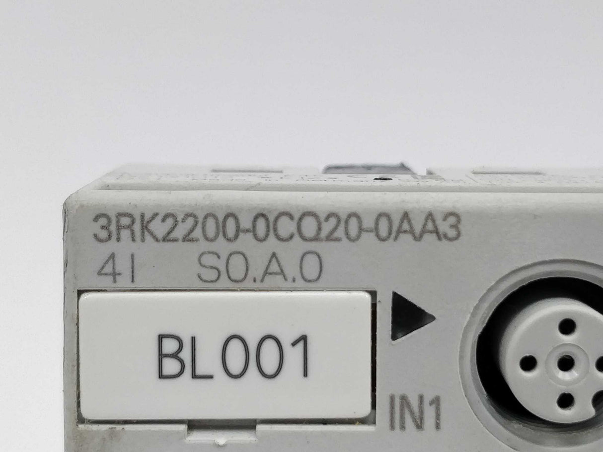 Siemens 3RK2200-0CQ20-0AA3 AS-i-compact module