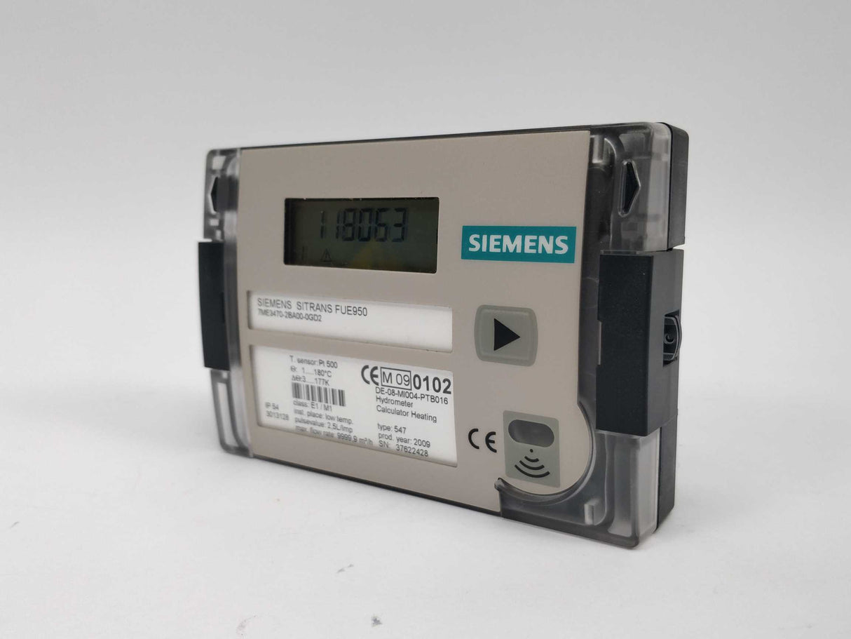 Siemens 7ME3470-2BA00-0GD2 SITRANS FUE950 Calculator Heating