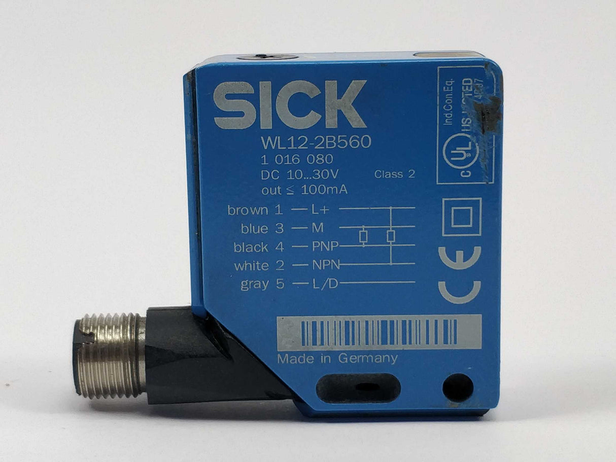 SICK 1016080 WL12-2B560 Photoelectric Reflex Switch