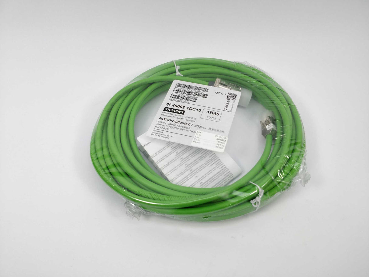 Siemens 6FX8002-2DC10-1BA5 Signal cable 10,5m