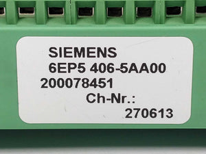 Siemens 6EP5406-5AA00 Terminal strip converter