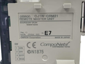 OMRON CJ1W-CRM21 Remote Master Unit