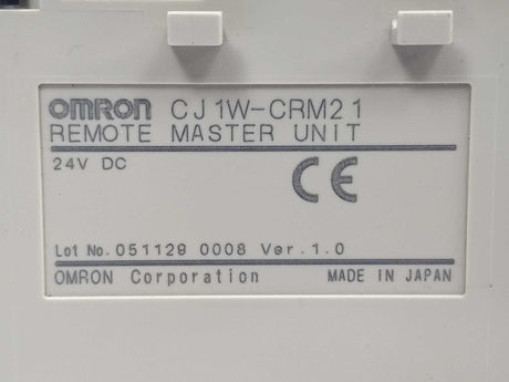 OMRON CJ1W-CRM21 Remote Master Unit