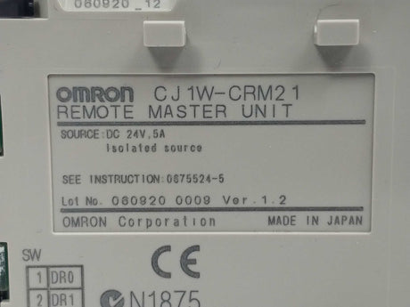 OMRON CJ1W-CRM21 Remote Master Unit