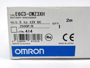 OMRON E6C3-CWZ3XH Rotary Encoder Incremental 2m