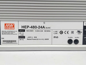 Mean Well MW HEP-480-24A 24V 20APower supply