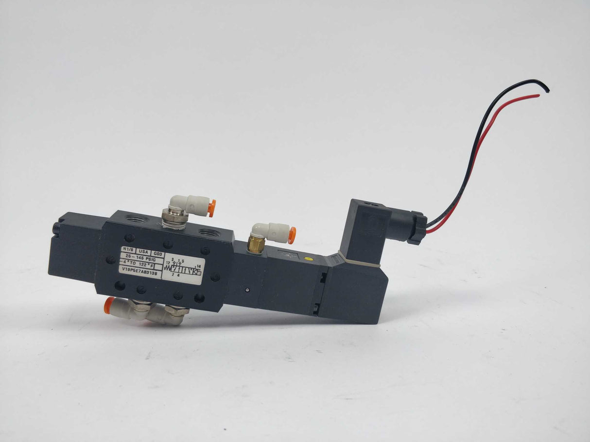 NORGREN V19P5E7AB313B Solenoid Valve 25-145 PSIG