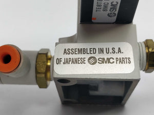 SMC NVKF334V-5D Valve with NVKF334V-5D-01T