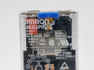 OMRON MKS3PIN-5 Relay 4 Pcs.