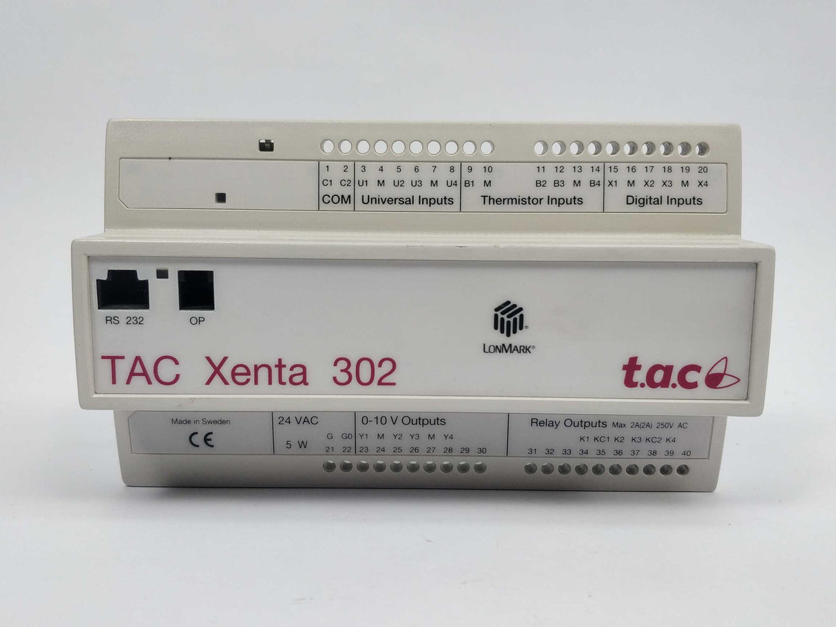 Schneider Electric 007300112 TAC Xenta 302 Programmable controller