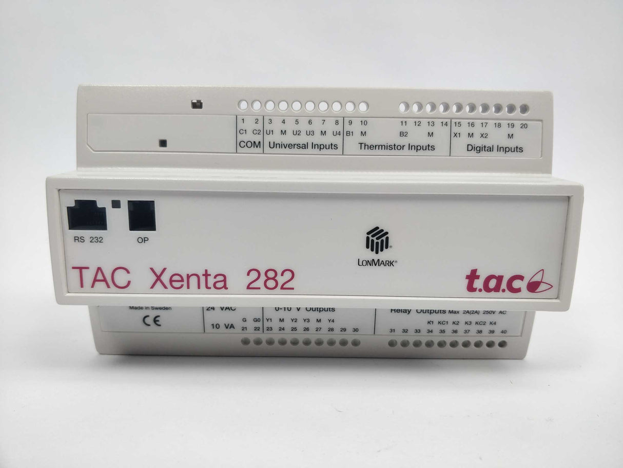 Schneider Electric 007300310 TAC Xenta 282 Programmable Controller