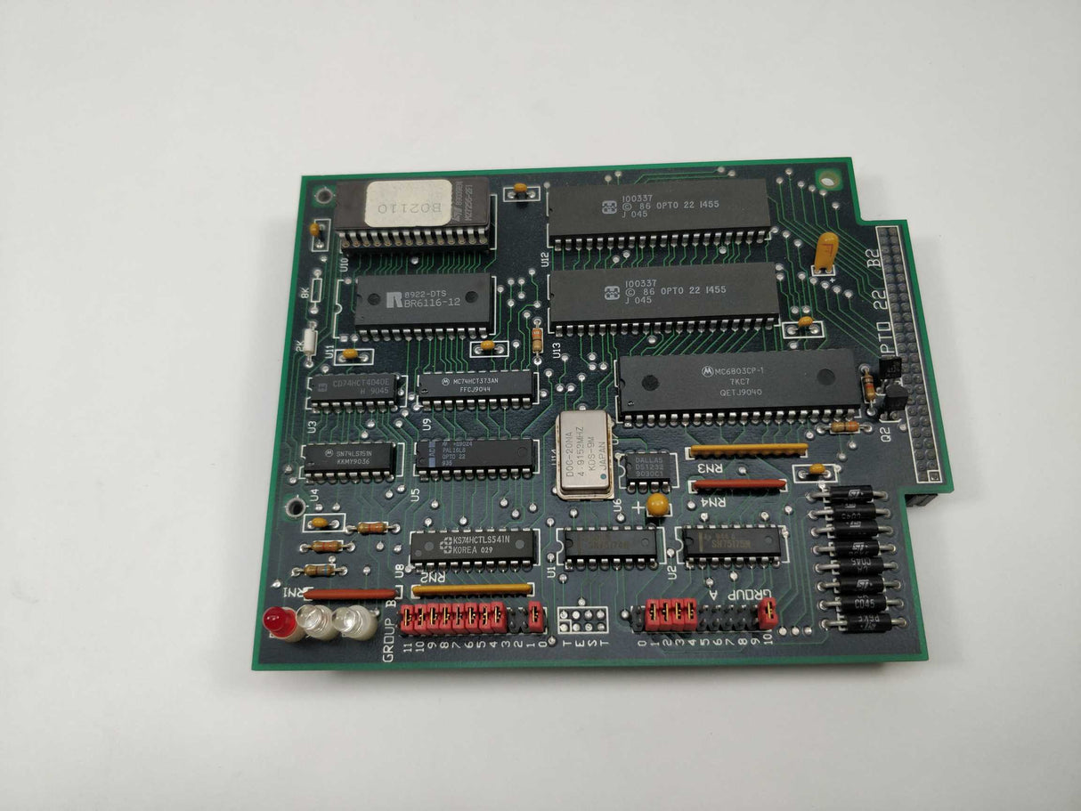 Opto 22 PB16AH Control Board w/ OPTO 22 B2, AD3T, DA3T, AD6T 16pcs