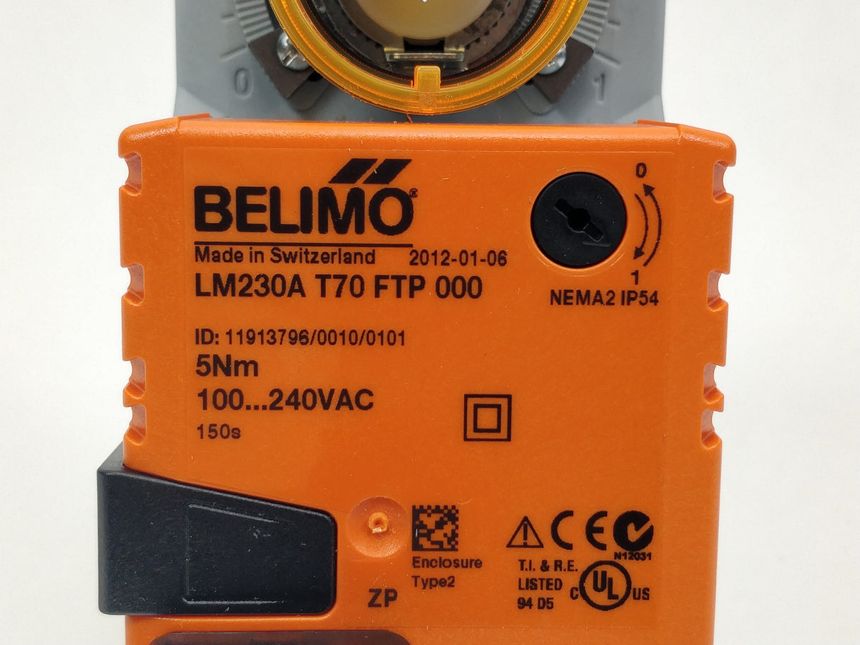 Belimo LM230A-F-TP / LM230A T70 FTP 000 Damper motor 5Nm 100...240VAC